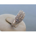 Strieborný dámsky prsteň zirkóny DPS54446 925/1000 4,46g
