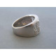 Strieborný dámsky prsteň zirkóny DPS58932 925/1000 9,32g