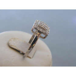 Strieborný dámsky prsteň zirkóny DPS55277 925/1000 2,77g