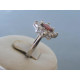 Strieborný dámsky prsteň zirkóny DPS53286 925/1000 2,86g