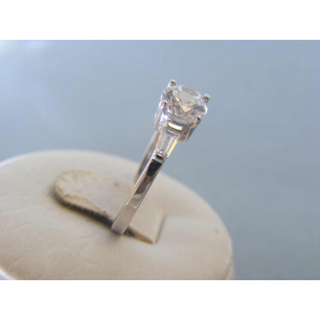 Strieborný dámsky prsteň zirkóny DPS58257 925/1000 2,57g
