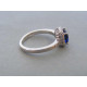 Strieborný dámsky prsteň zirkóny DPS54267 925/1000 2,67g