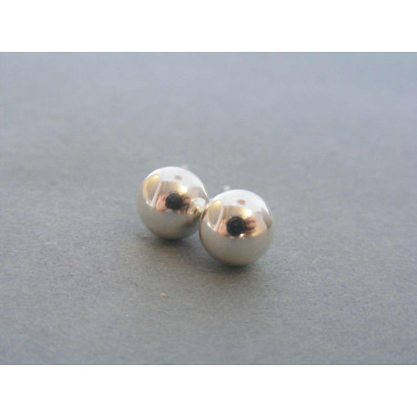 Strieborné dámske guličky hladké DAS201 925/1000 2,01g