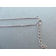 Strieborná retiazka opál DRS45234 925/1000 2,34 g