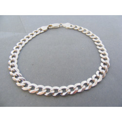 Pánsky strieborný náramok pancier DNS2351335 925/1000 13,35 g