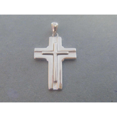 Strieborný prívesok kríž DIS251 925/1000 2,51 g