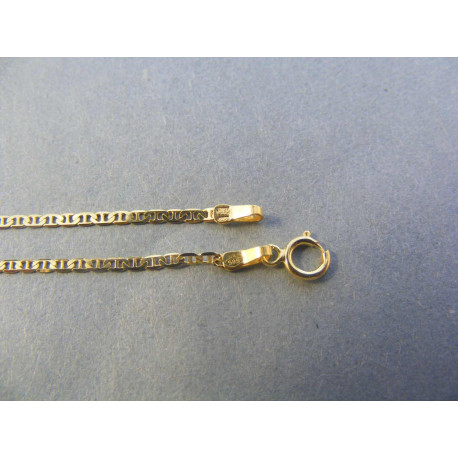 Zlatá dámska retiazky žlté zlato zaujímavý vzor DR50168Z 14 karátov 585/1000 1,68 g