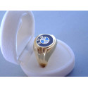 Pánsky zlatý prsteň BMW logo DP66497Z žlté zlato 14 karátov 585/1000 4,97 g
