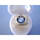 Pánsky zlatý prsteň BMW logo DP66497Z žlté zlato 14 karátov 585/1000 4,97 g