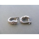 Dámske strieborné naušnice zirkóny DAS322 925/1000 3,22 g