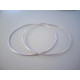Strieborné naušnice kruhy dámske VAS1020 925/1000 10,20 g