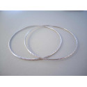 Strieborné naušnice kruhy dámske VAS1020 925/1000 10,20 g