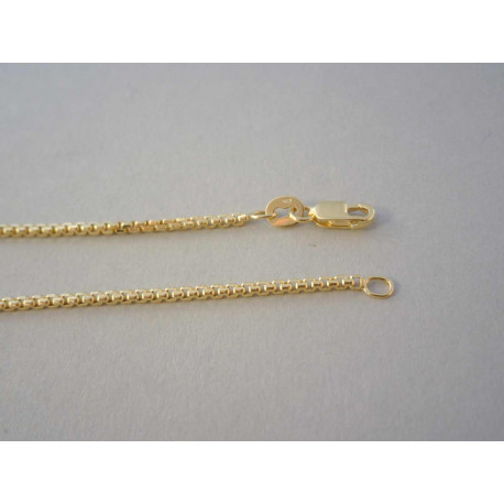 Zlatá dámska retiazka zaujímavý vzhľad DR605459Z žlté zlato 14 karátov 585/1000 4,59 g