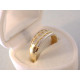 Dámsky zlatý prsteň viacfarebné zlato zirkóny DP58246V 14 karátov 585/1000 2,46 g