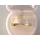 Zlatý prsteň dámsky kombinované zlato DP59213V 14 karátov 585/1000 2,13 g