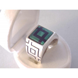 Zaujímavý pánsky strieborný prsteň ONYX VPS631303 925/1000 13,03 g