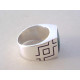 Zaujímavý pánsky strieborný prsteň ONYX VPS631303 925/1000 13,03 g