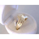 Zlatý dámsky prsteň vzorovaný viacfarebné zlato VP59271V 14 karátov 585/1000 2,71 g