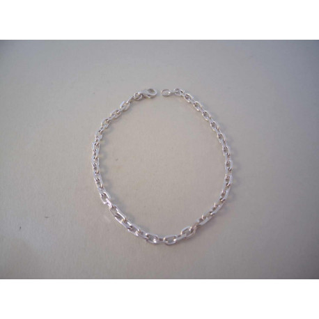 Pánsky strieborný náramok reťazový vzhľad VNS22805 925/1000 8,05 g