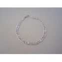 Strieborný náramok pánsky jemný vzor VNS215670 925/1000 6,70 g