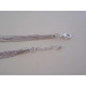 Strieborná dámska retiazka zaujímavý nitkový vzhľad VDRS421625 925/1000 16,25 g