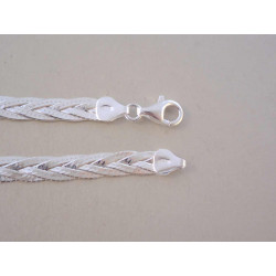 Strieborná dámska retiazka prepletaná DRS501638 925/1000 16,38 g
