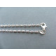 Strieborná dámska retiazka zaujímavé korálkové očká DRS42476 925/1000 4,76 g