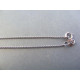 Zlatá guličková retiazka UNISEX biele zlato DR45174B 14 karátov 585/1000 1,74 g