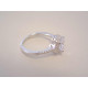 Strieborný dámsky prsteň žiarivé číre zirkóny VPS51288 925/1000 2,88 g