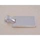 Strieborný prívesok Platnička hladký povrch VIS186 925/1000 1,86 g