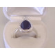 Strieborný dámsky prsteň slzička onyx,zirkóny VIS54323 925/1000 3,23 g