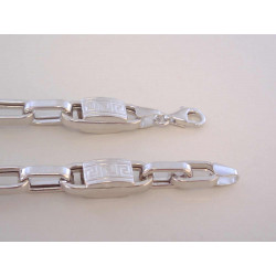 Grécka pánska strieborná retiazka vrytý vzor VRS6053062 925/1000 30,62 g