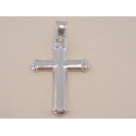 Strieborný prívesok Kríž hladký povrch VIS158 925/1000 1,58 g