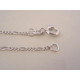 Strieborná ródiovaná retiazka vzor Figaro DRS452 925/1000 2.0 g