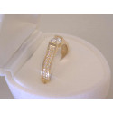 Zlatý dámsky prsteň žlté zlato zirkóny VP55272Z 14 karátov 585/1000 2,72 g