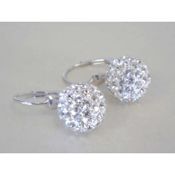 Strieborné dámske naušnice Swarovski DAS338 925/1000 3,38 g