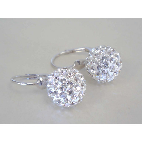 Strieborné dámske naušnice Swarovski DAS338 925/1000 3,38 g
