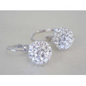 Strieborné dámske naušnice Swarovski DAS338 925/1000 3,38 g
