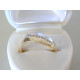 Zlatý dámsky prsteň zirkóny DP58203V viacfarebné zlato 14 karátov 585/1000 2,03g