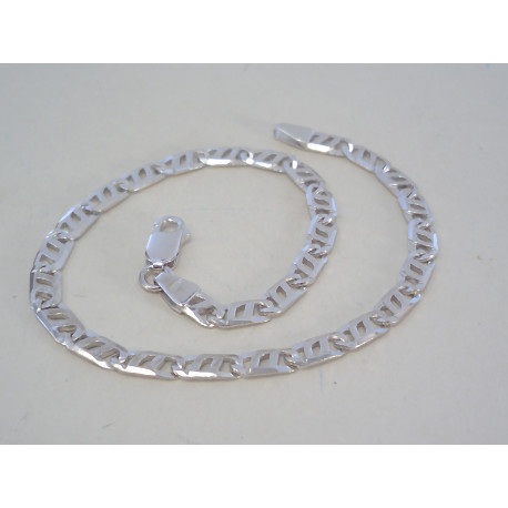 Jemný strieborný náramok ródium DNS23578 925/1000 5,78g