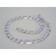 Pánska strieborná retiazka vzor FIGARO ródium DNS20527 925/1000 5,27g