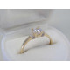 Zlatý dámsky prsteň žlté zlato číre zirkóny DP54178Z 14 karátov 585/1000 1,78 g