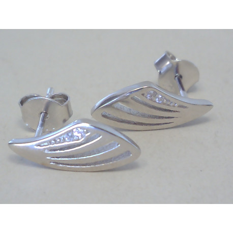 Strieborné dámske náušnice zirkóny VAS134 925/1000 1,34g
