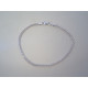 Jednoduchý strieborný náramok ródium DNS21497 925/1000 4,97g