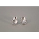 Zaujímavé strieborné napichovacie náušnice VAS204 925/1000 2,04g