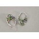 Strieborné dámske náušnice zirkóny VAS696 925/1000 6,96g