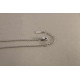 Zaujímavá dámska pozlátená strieborná retiazka s krížikami,zirkón VRS425296 925/1000 2,96 g