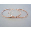 Strieborné dámske pozlátené naušnice kruhy zdobené VAS660 925/1000 6,60 g