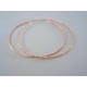 Strieborné pozlátené naušnice kruhy zaujímavý vzhľad VAS390 925/1000 3,90 g