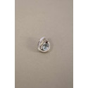 Strieborný dámsky prívesok topás zirkóny VIS157 925/1000 1,57g